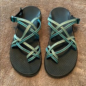 Chacos sandals.